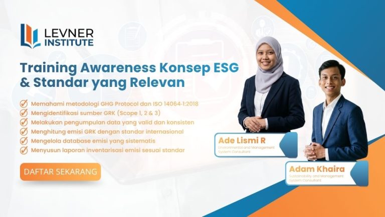 In-House Training Standar & Konsep ESG