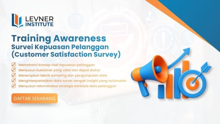 In-House Training Survei Kepuasan Pelanggan